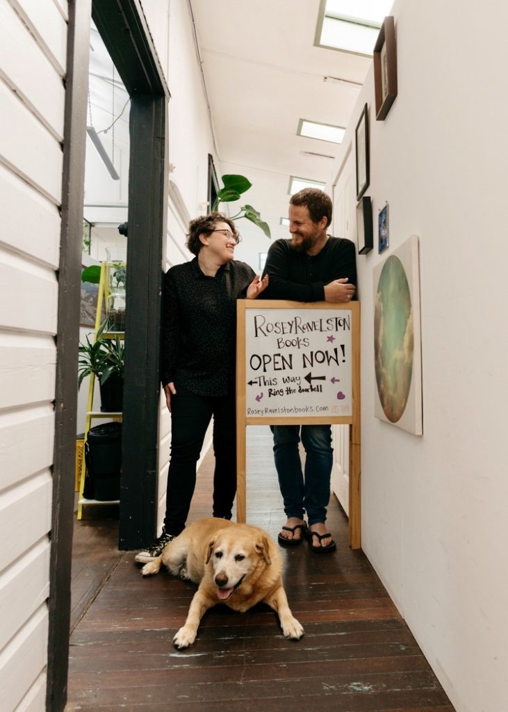 Catherine and Zac in Nauti Studios