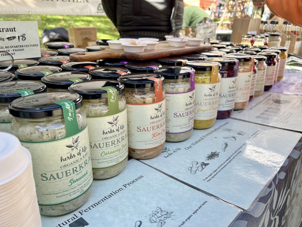produce at Leura Harvest Festival