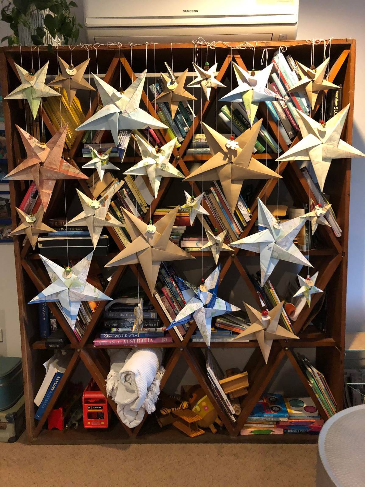 advent star calendar