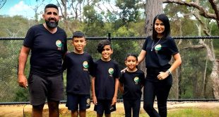 the sidarous family in sun valley, blue mountains