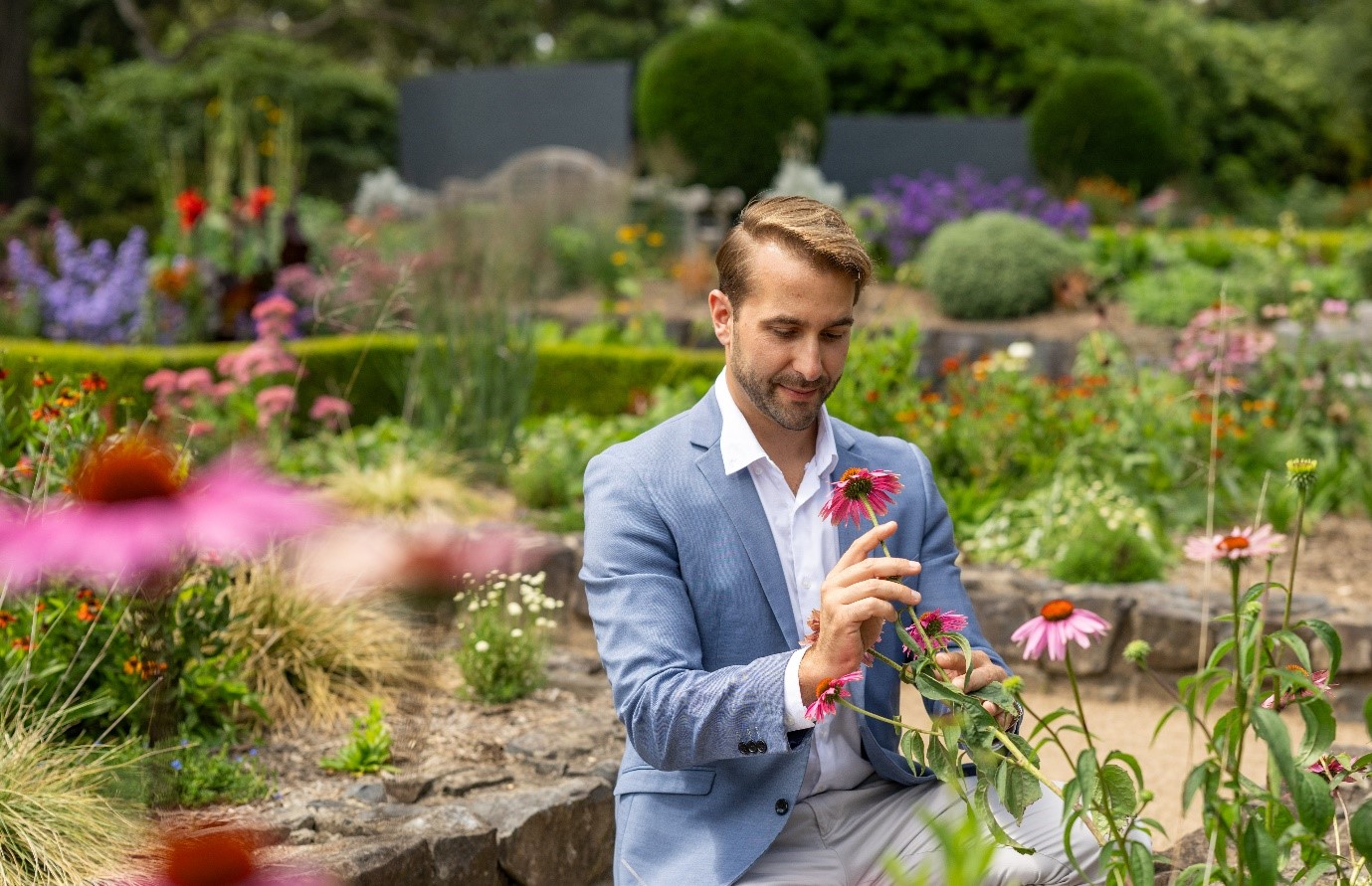 Curator Manager Ashley Filipovski at Mt Tomah Botanic Gardens