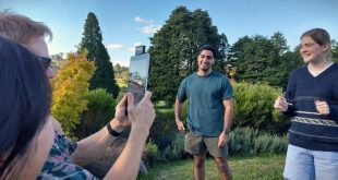 medical students at planetary health precinct in katoomba
