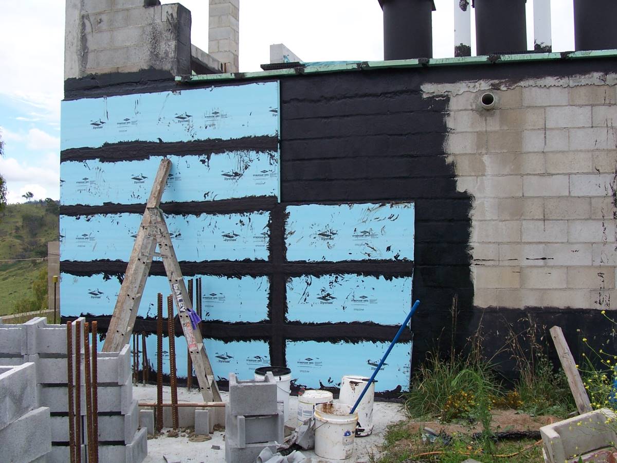 waterproofing wall butyl rubber