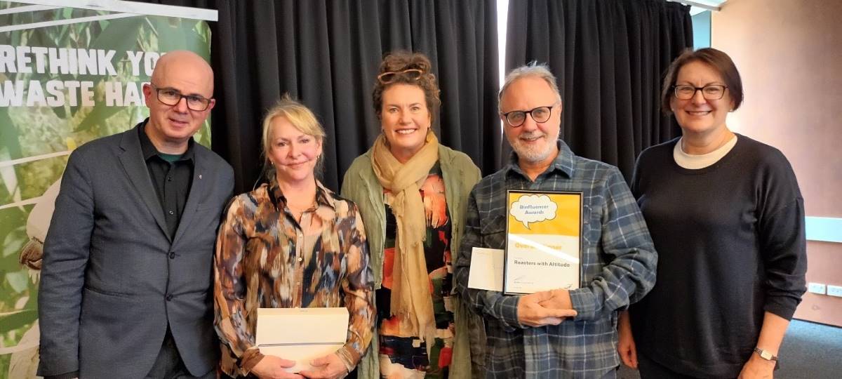 2024 binfluencer award winner Roasters with Altitude