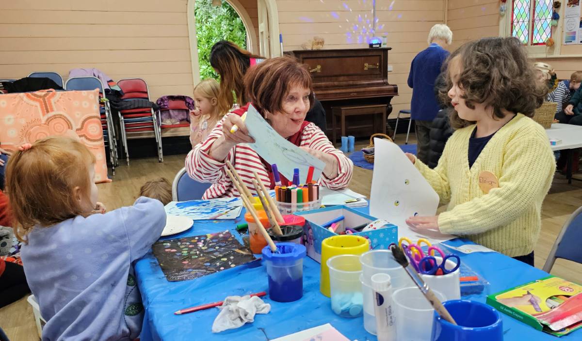 intergenerational play at Blackheath
