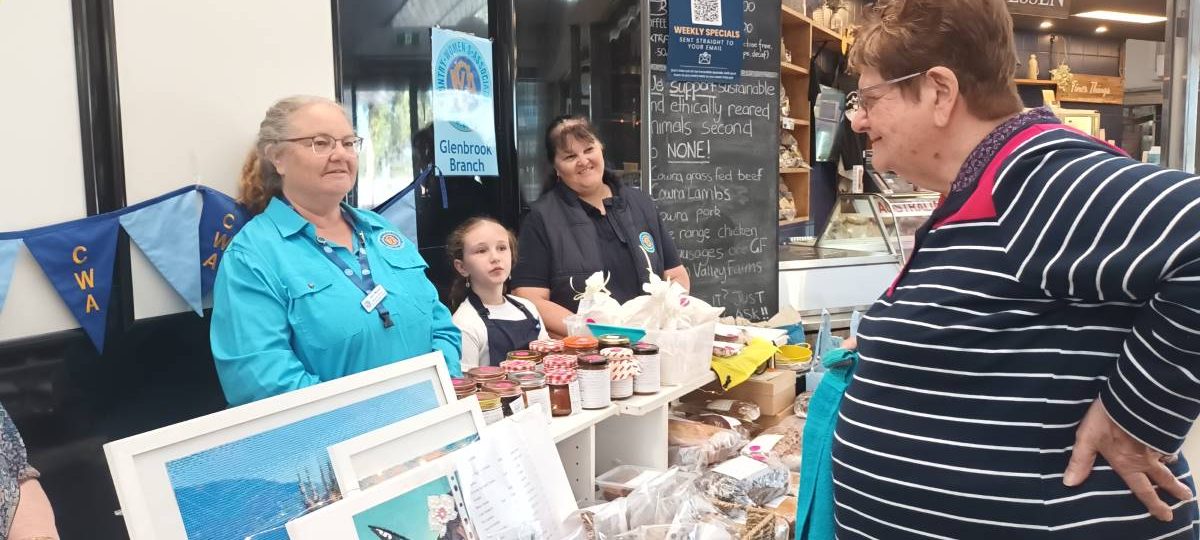 cwa bake stall in blaxland