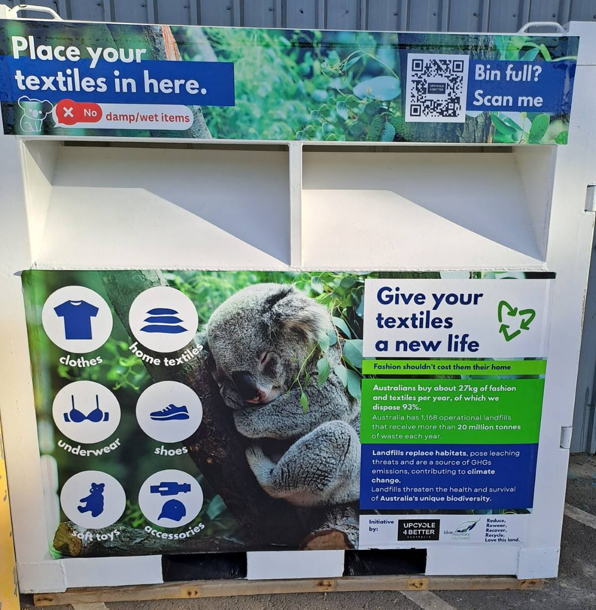 blaxland textile recycling
