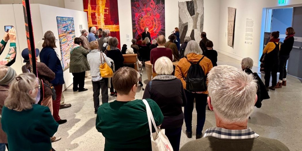 At the 2024 Wynne prize exhibition in Katoomba