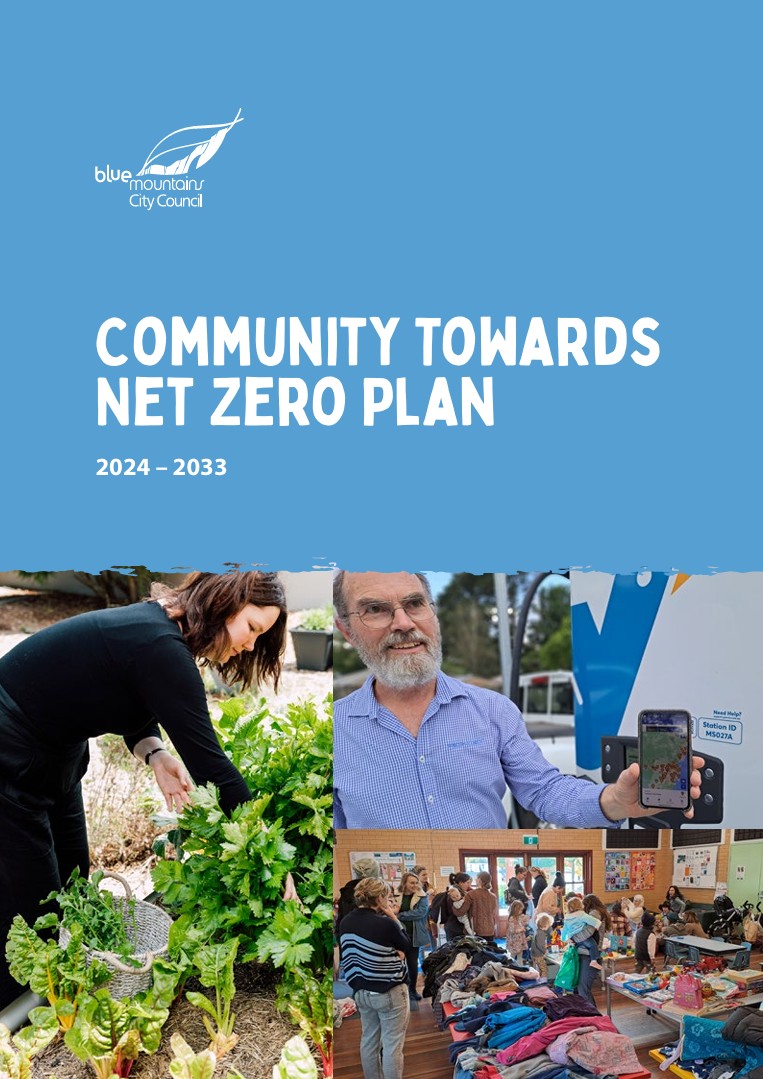 bmcc community towards net zero plan cover image