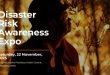 disaster risk awareness expo banner